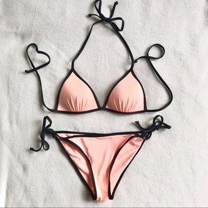 Triangle Bikini Top & Bottom